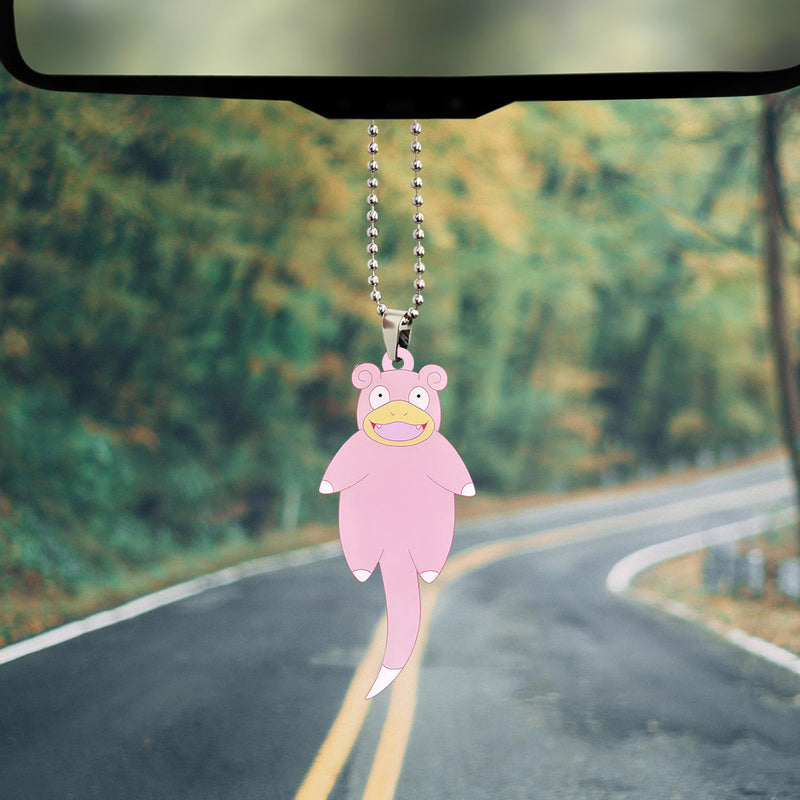 Pokemon Anime Slowpoke Car Ornament Custom Car Accessories Decorations