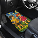 Ponyo And Sosuke Ghibli Studio Car Floor Mats