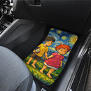 Ponyo And Sosuke Ghibli Studio Car Floor Mats