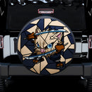 Primeape Inosuke Stained Glass Car Spare Tire Cover