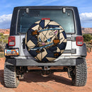 Primeape Inosuke Stained Glass Car Spare Tire Cover