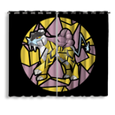 Raiku Stained Glass Window Curtain