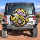 Raiku Stained Glass Car Spare Tire Cover