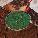 Rayquaza Stained Glass Ornament