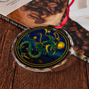 Mega Rayquaza Starry Night Glass Ornament