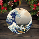Rick And Morty The Great Wave Japan Mica Ornament Perfect Gift For Holiday