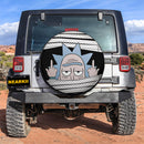 Funny Rick And Morty Middle Finger Jeep Car Spare Tire Cover