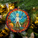 Rick And Morty Stained Glass Mica Ornament Perfect Gift For Holiday