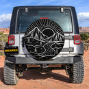 River Through The Mountains Car Spare Tire Cover