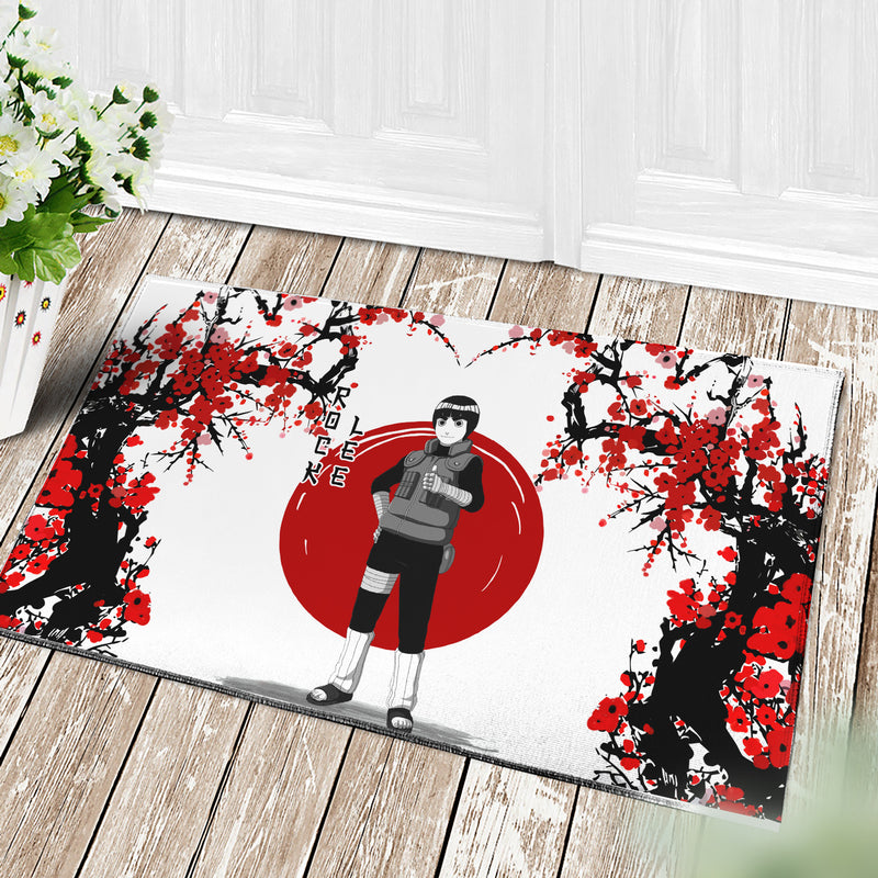 Rock Lee Anime Japan Doormat Home Decor