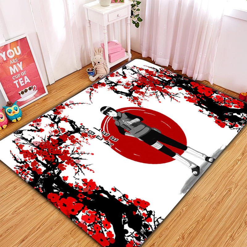 Rock Lee Anime Japan Style Carpet Rug Home Room Decor