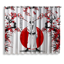 Ryomen Sukuna Jujutsu Kaisen Anime Japan Style Window Curtain