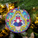 Sailor Moon Stained Glass Mica Ornament Perfect Gift For Holiday