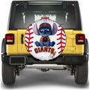 San Francisco Giants Car Spare Tire Cover With Camera Hole