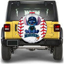 Seattle Mariners Car Spare Tire Cover With Camera Hole