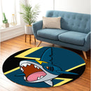 Sharpedo Round Rug