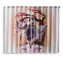 Shinobu Demon Slayer Cherry Blossom Window Curtain