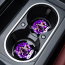 Shinobu Demon Slayer Moonlight Halloween Car Coasters Auto Cup Holder