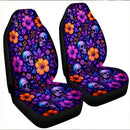 Skull Floral Custom Car Seat Covers Decor Protectors