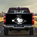 Snoopy Zip Hide Truck Tailgate Decal Sticker