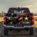 Soldier US Army American Flag Truck Tailgate Decal Sticker