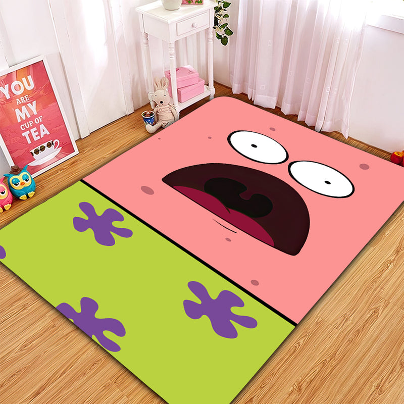 Spongebob Patrick Star Carpet Rug Home Room Decor