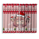 Spy X Family Anya Funny Christmas Window Curtain