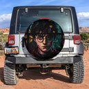 Stained Glass Harry Potter Car Spare Tire Cover