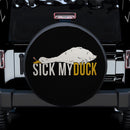 Sick My Duck Jeep Car Spare Tire Cover