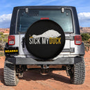 Sick My Duck Jeep Car Spare Tire Cover