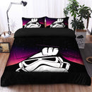 Stormtrooper Peek Under The Blanket Galaxy Bedding Set