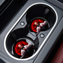 Sukuna Moonlight Halloween Car Coasters Auto Cup Holder