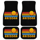 Sunset Retro Arizona Car Floor Mats