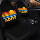 Sunset Retro Boise Custom Car Seat Covers Decor Protectors