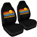 Sunset Retro Breckenridge Custom Car Seat Covers Decor Protectors