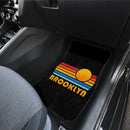Sunset Retro Brooklyn Car Floor Mats