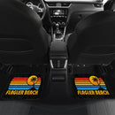 Sunset Retro Flagler Beach Car Floor Mats