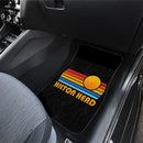 Sunset Retro Hilton Head Car Floor Mats