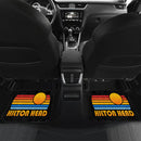 Sunset Retro Hilton Head Car Floor Mats
