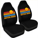 Sunset Retro Hilton Head Custom Car Seat Covers Decor Protectors