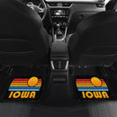 Sunset Retro Iowa Car Floor Mats