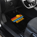 Sunset Retro Maine Car Floor Mats