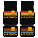 Sunset Retro New Mexico Car Floor Mats