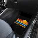 Sunset Retro North Carolina Car Floor Mats