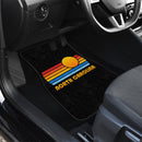 Sunset Retro North Carolina Car Floor Mats