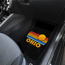 Sunset Retro Ohio Car Floor Mats