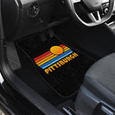 Sunset Retro Pittsburgh Car Floor Mats