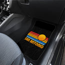 Sunset Retro San Antonio Car Floor Mats