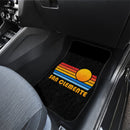 Sunset Retro San Clemente Car Floor Mats