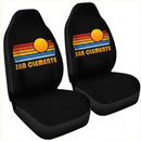 Sunset Retro San Clemente Custom Car Seat Covers Decor Protectors